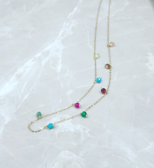 Gem light necklace