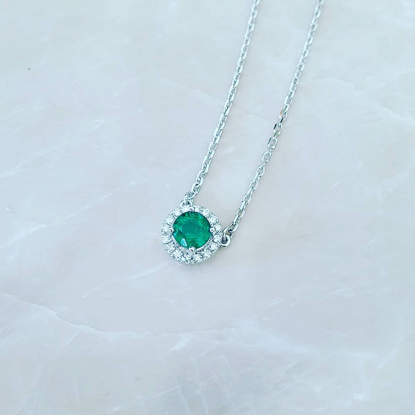 Emerald necklace